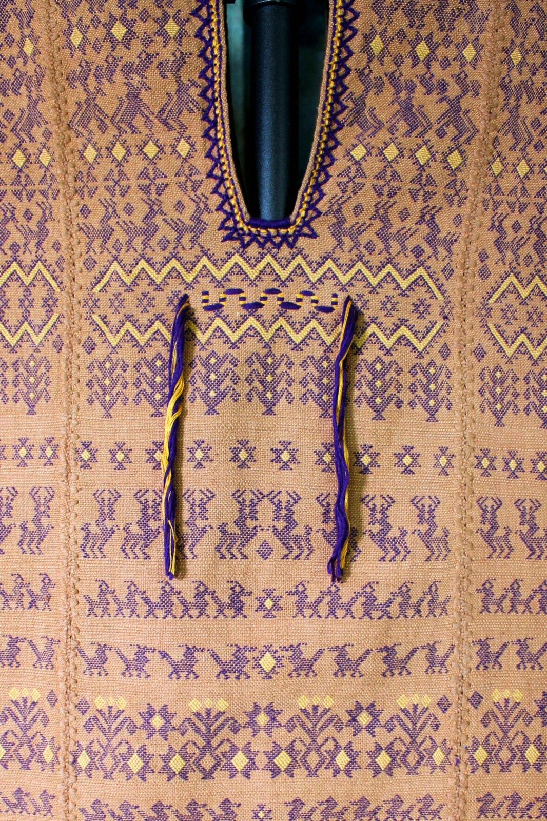 Collector Huipil Top Handwoven San Bartolo Yautepec Backstrap Loom Oaxaca Mexico
