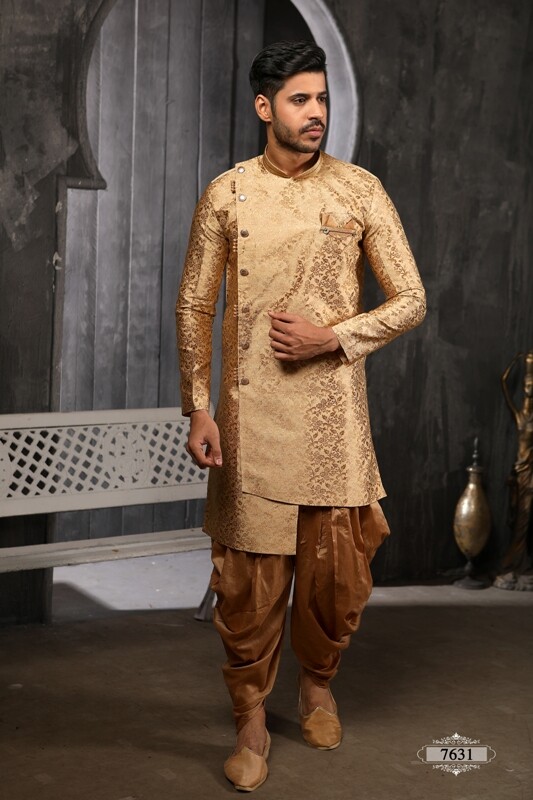 Indian Mens Wedding Bollywood Wear Traditional Designer Indo Western Dress India