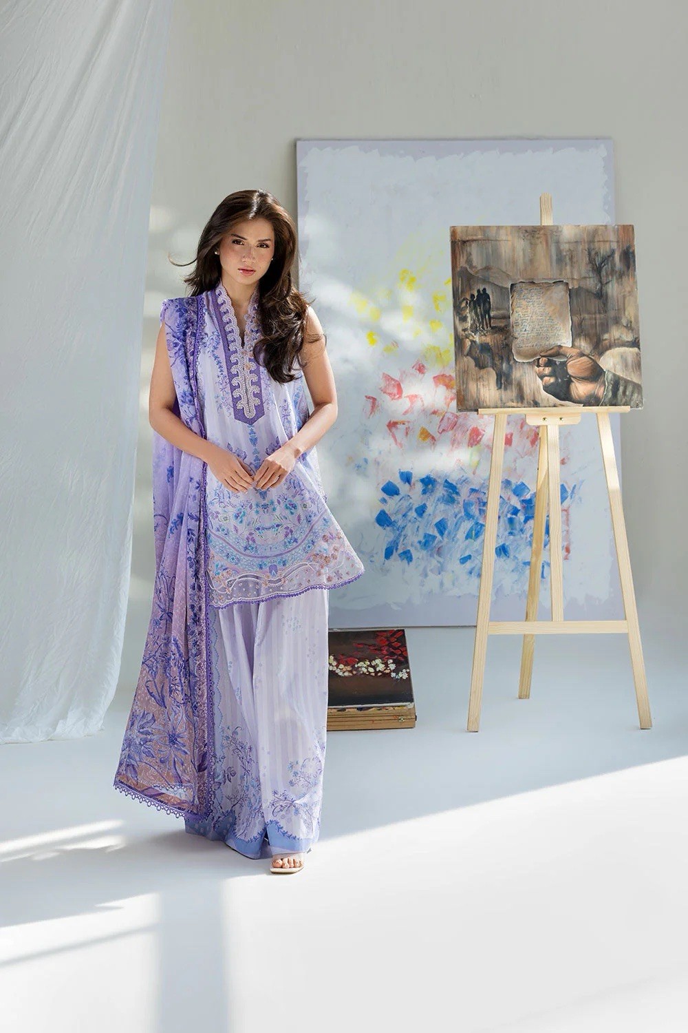 Pakistan Stitched 3 Piece Salwar Kameez