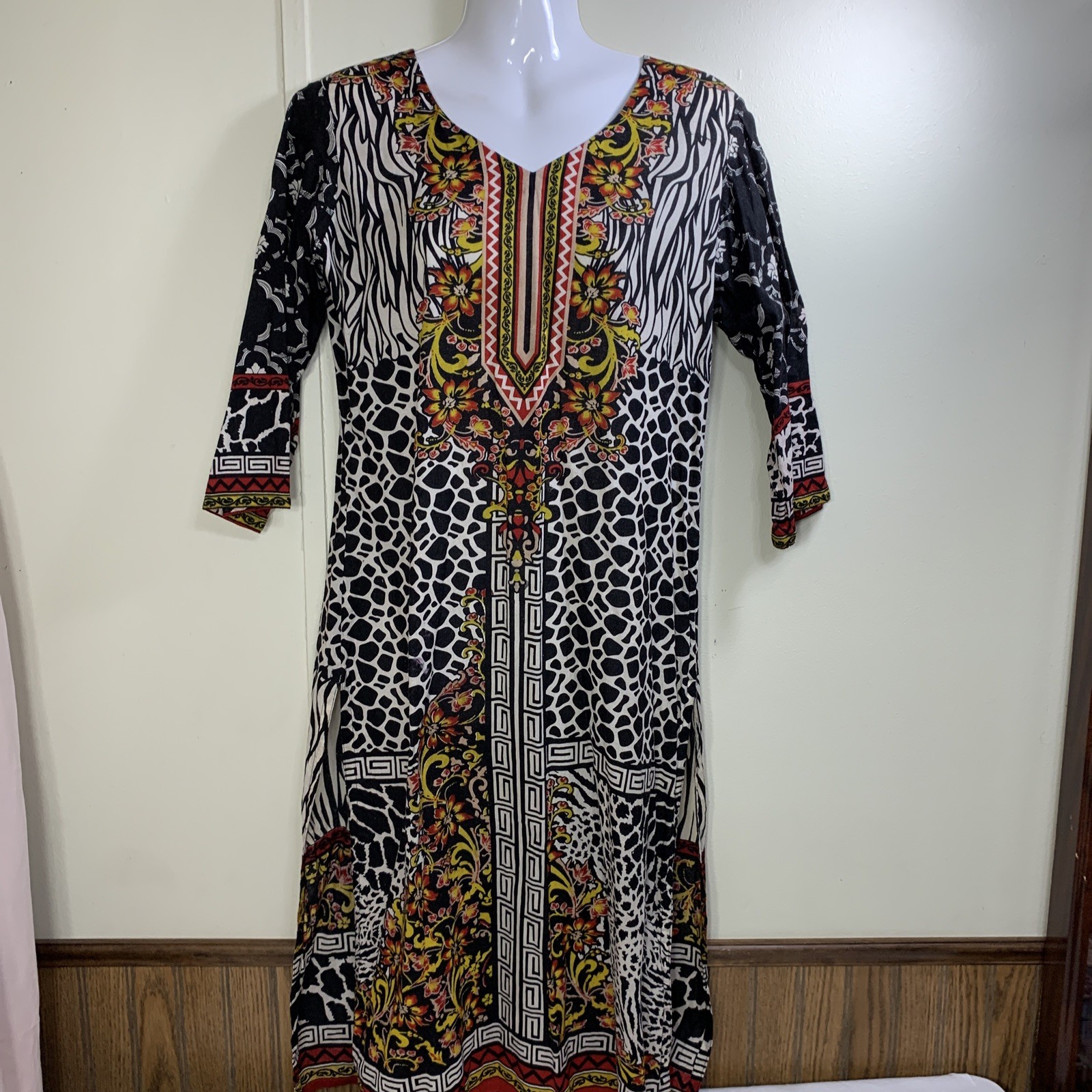 Womens Pakistani Indian Shirt Dresses Lightweight Lawn Cotton Lot Of 2
