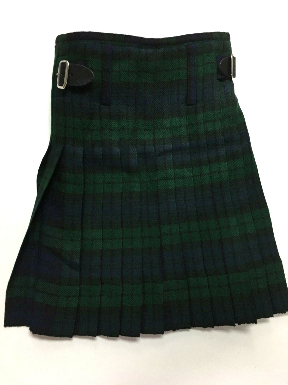 Black Watch Tartan Child Kids Boys Kilt Waist Sizes 20, 22, 24, 26