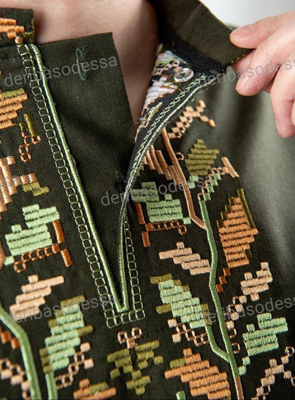 Traditional Ukrainian embroidered shirt men Vyshyvanka S, M, L,XL, 2XL, 3XL,4XL