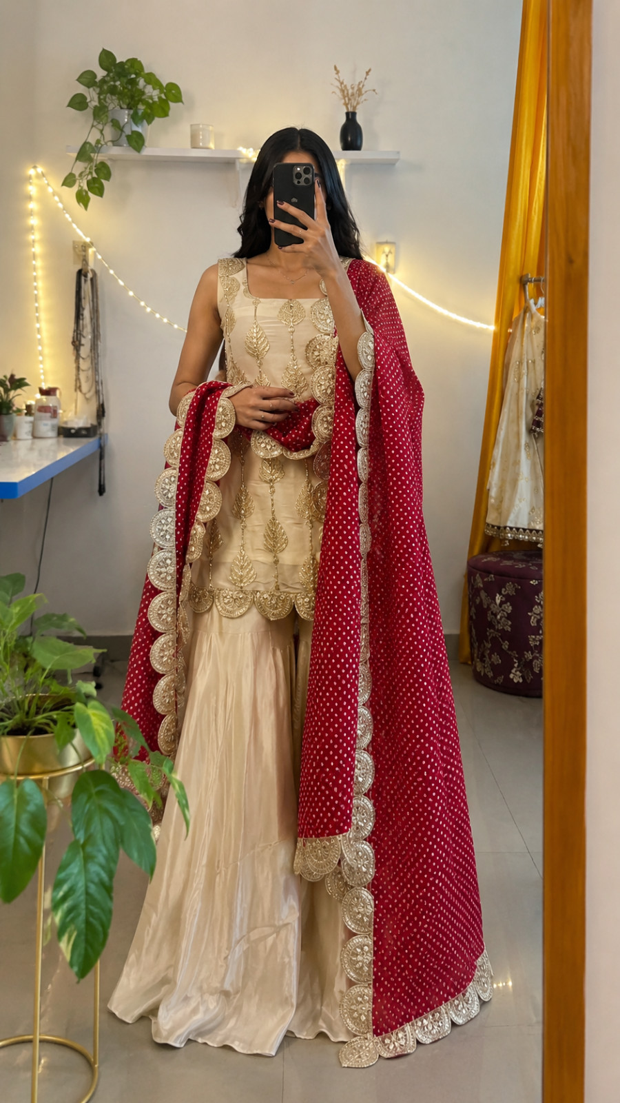 PAKISTANI DRESS BOLLYWOOD SUIT INDIAN WEDDING DHOTI TOP SALWAR KAMEEZ PARTY WEAR